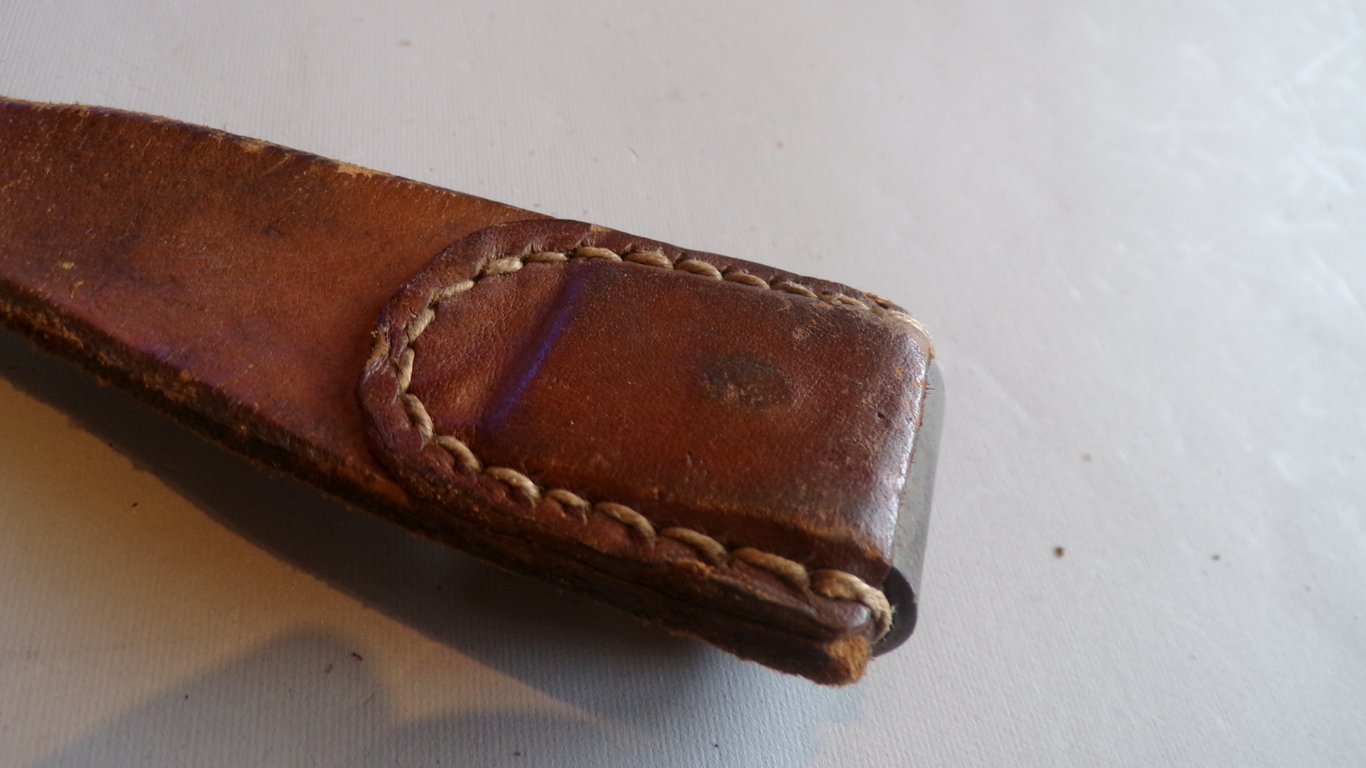Wehrmacht Leather Combat Y-Straps with RbNr