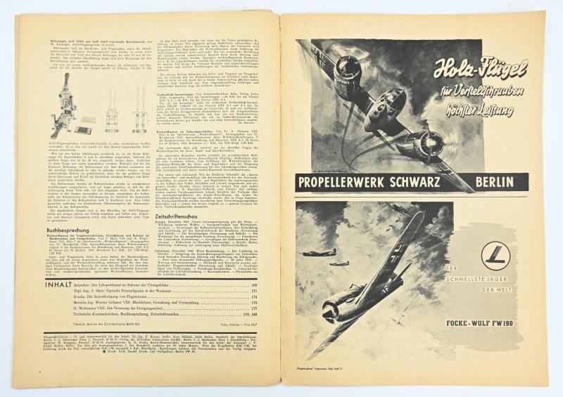 German LW Magazine 'Flugzeugbau'