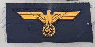 Uncut Kriegsmarine Cap Eagle