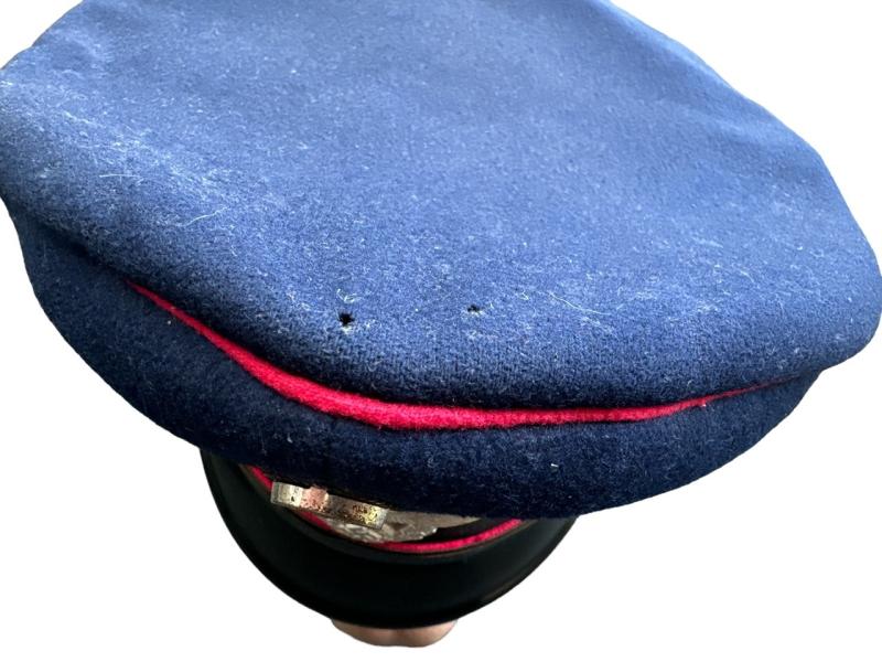 Feuerschutzpolizei ( Fire Police ) EM/NCO Visor Cap