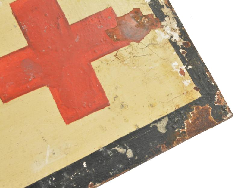 German Third Reich Red Cross sign 'Fusshilfe'