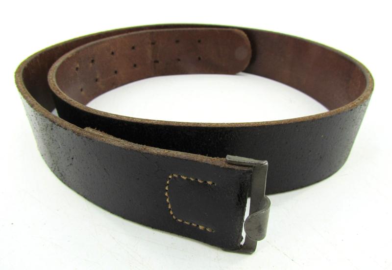 WH/SS Leather Equipment belt ( RB Numbered )