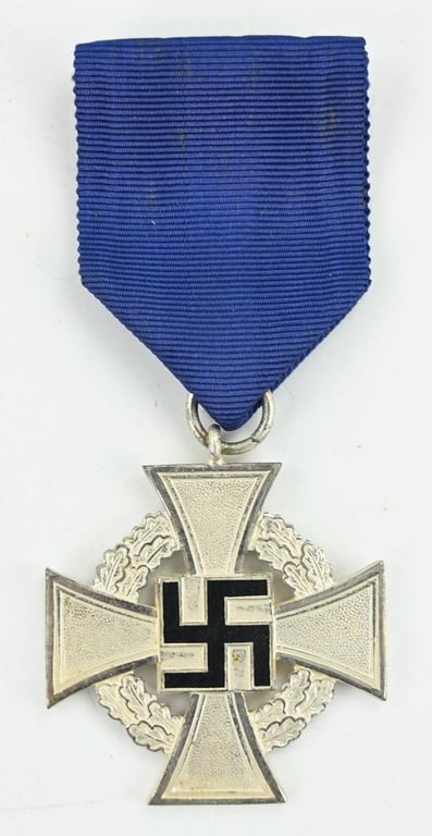 German 25 Years Faithful Service Medal in box