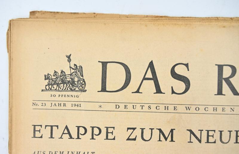 German Newspaper “Das Reich” 8 June 1941