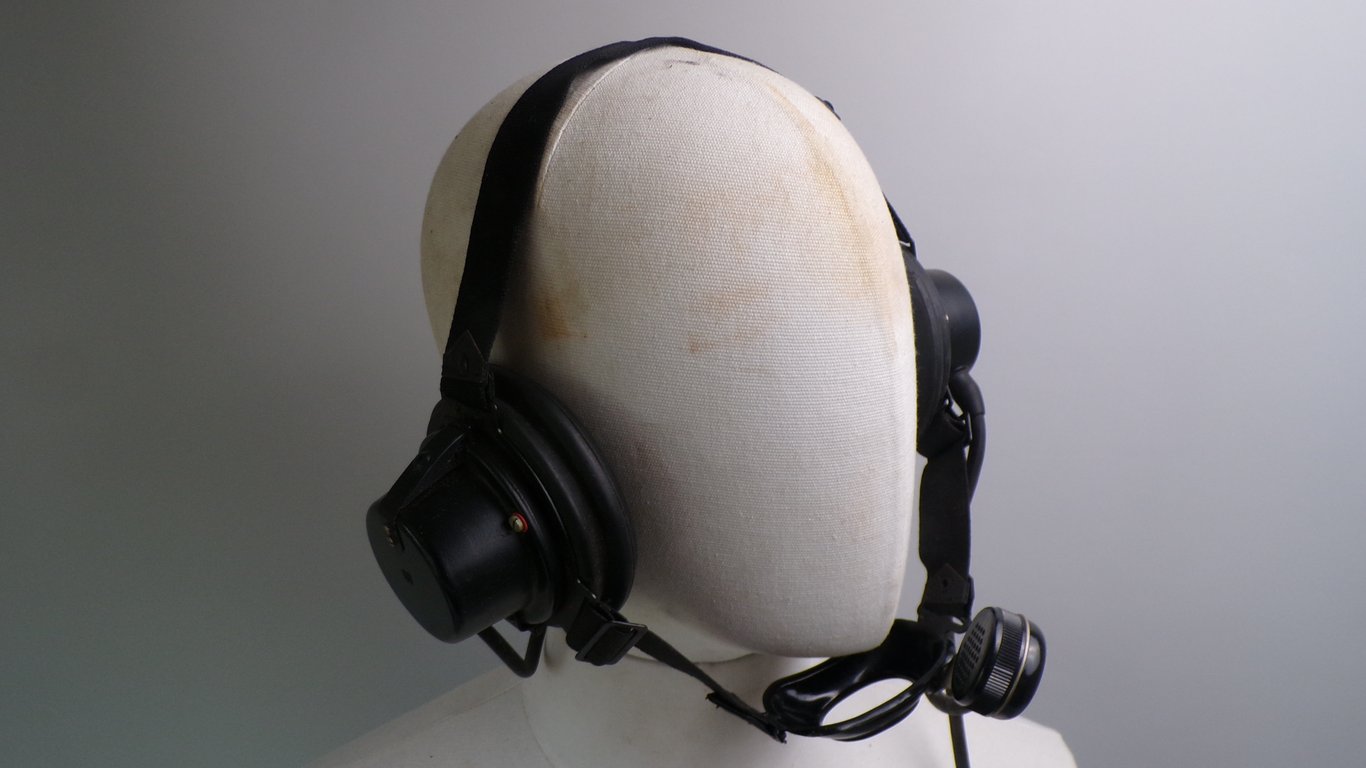 Kriegsmarine NB Kopffernsprecher 41 / headset
