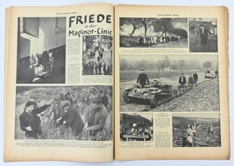 German Berliner Illustrierte Zeitung Newspaper 1941