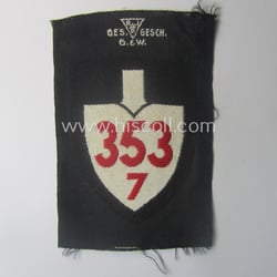 'BeVo'-woven, enlisted-mens'- (ie. NCOs'-) pattern so-called: RAD (ie....