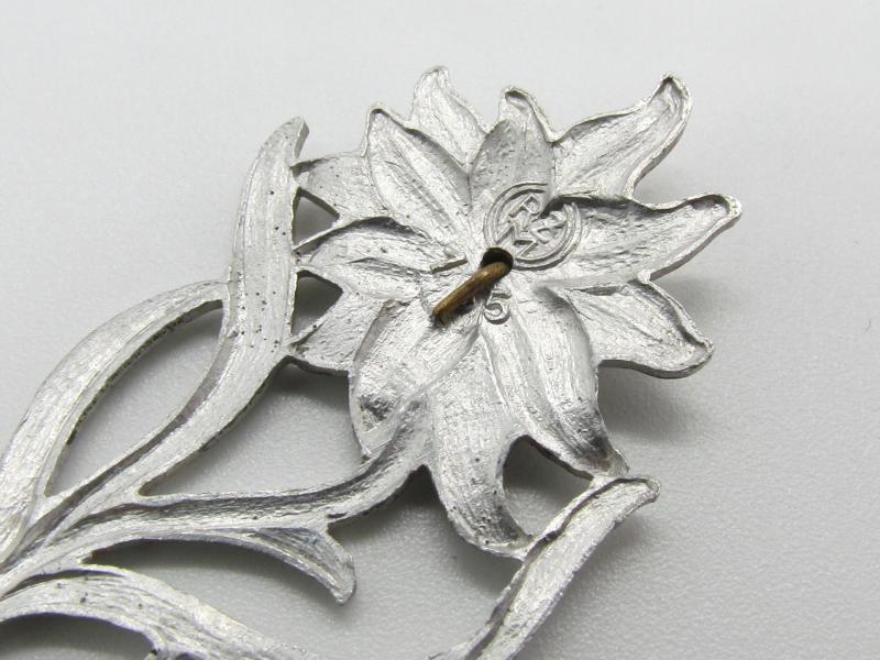 NSDAP SA or Hitlerjugend cap edelweiss by RZM M1/155