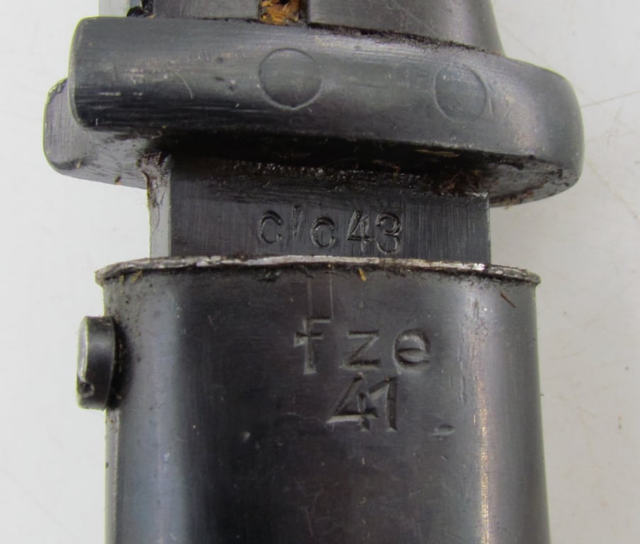 K98 Bayonet (Seitengewehr)SG 84/98 clc43