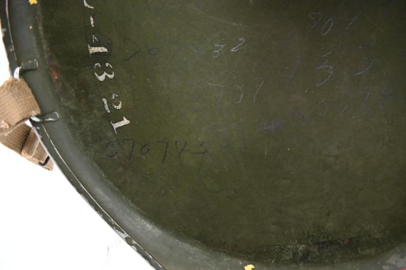 US WW2 Fixed bale Combat Helmet