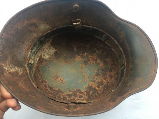 Austrian WH (Heer) M18 Single Decal Transitional Helmet