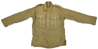 British WW2 Wool Service Shirt