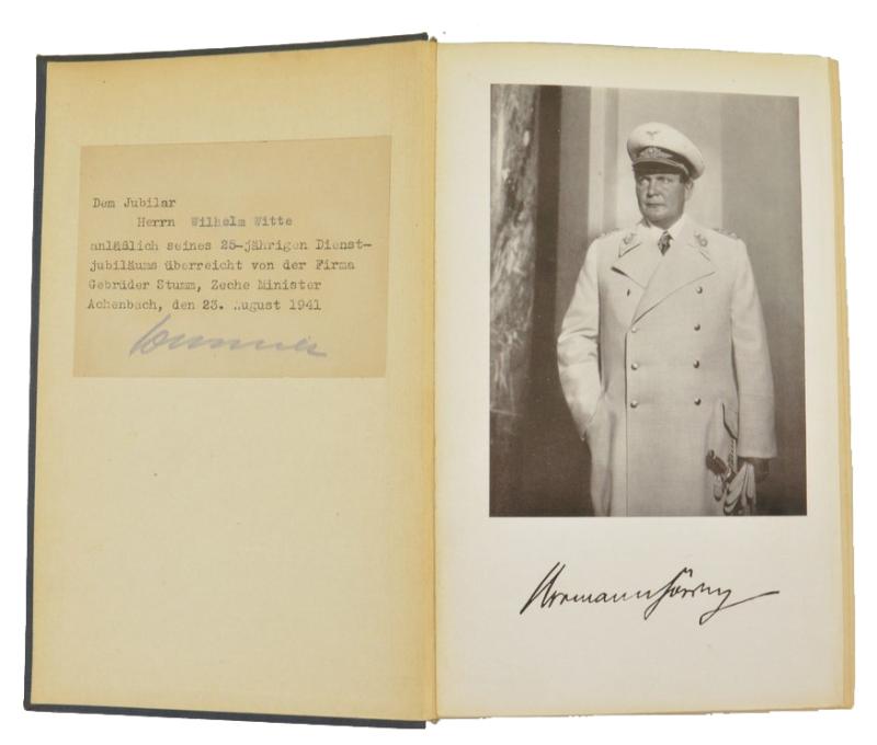 German Book Hermann Göring - Werk und Mensch
