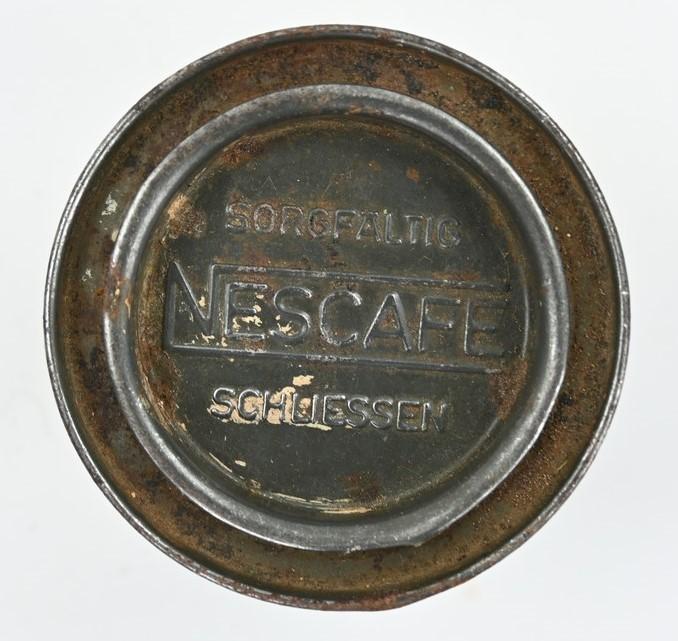 German Third Reich Era Tin Can of Nescafe