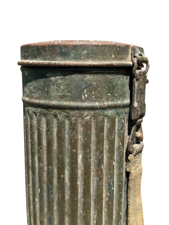 Camouflaged Gasmask Canister