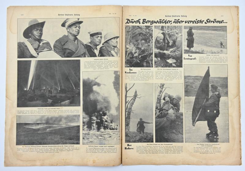 German Berliner Illustrierte Zeitung Newspaper 1942