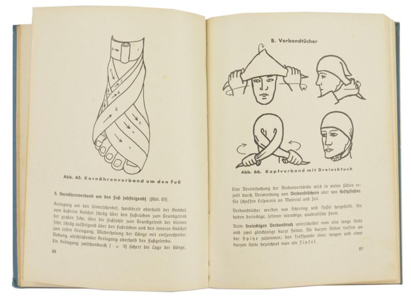 German DRK Medical First Aid Book