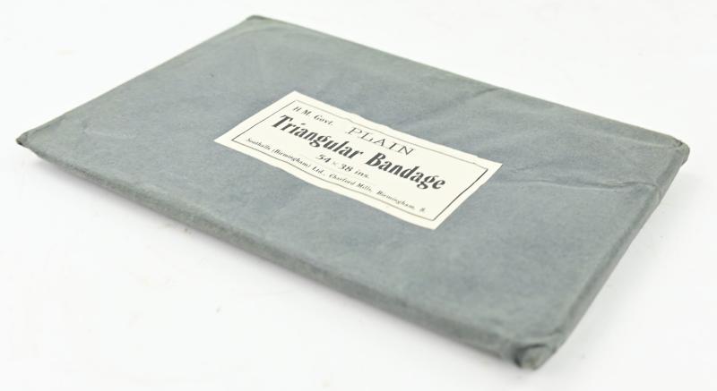 British WW2 Plain Triangular Bandage
