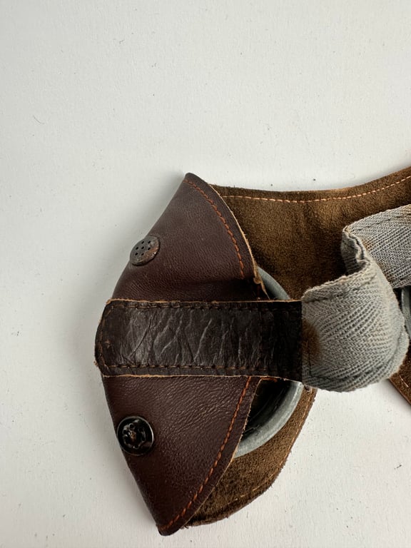 Wehrmacht leather Dust Goggles