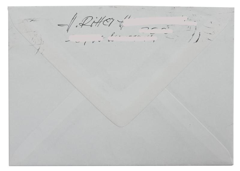 Signature of Wehrmacht (Heer) KC Recipient 'Heinz Ritter'