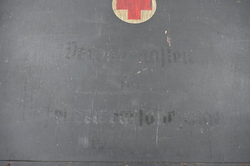 German DRK Medical Equipment Case for Firefighters