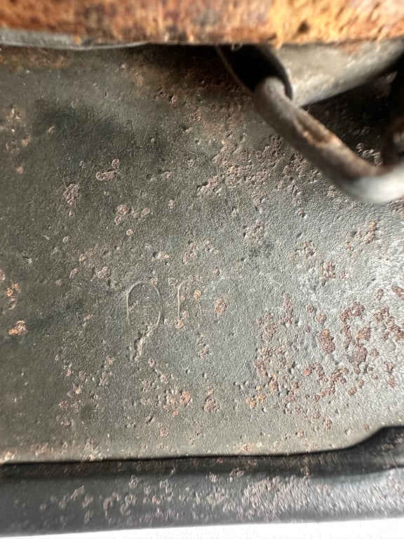 WW2 m40  SD SS Helmet Q68 "Real combat Used''