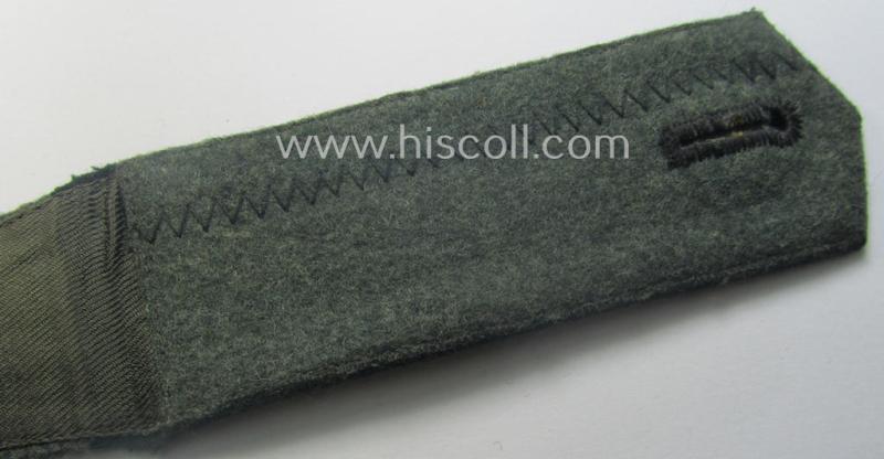 Single, early- (ie. pre-war-) period, WH (Heeres) 'cyphered' (pointed-styled-), EM-type (ie. 'M36'-pattern-) shoulderstrap: 'Soldat des Wehr-Ersatzdienstelle im Wehrkreises X'