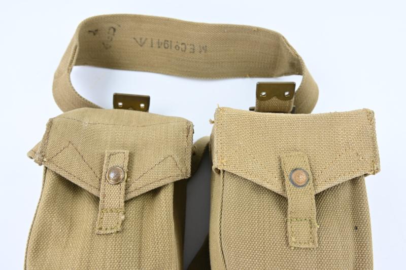 British WW2 Basic Ben Pouch Set 1941