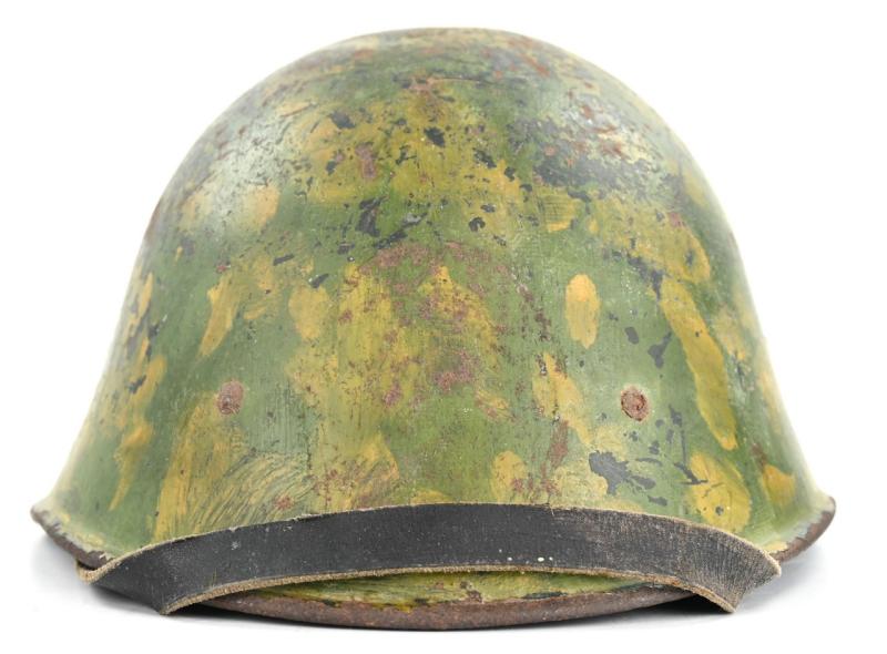 Dutch WW2 M27 Combat Helmet with KM Camo