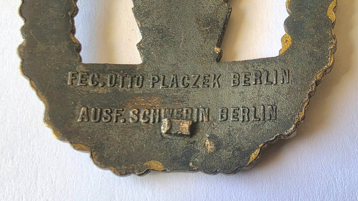 Schwerin Tombac Minesweepers Badge