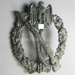 WH (Heeres- ie. Waffen-SS) 'Infanterie-Sturmabzeichen in Silber' (or:...