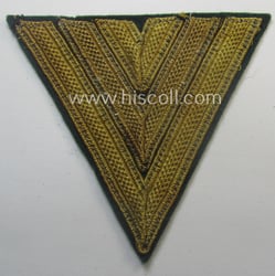 WH (Kriegsmarine ie. 'Küstenartillerie') rank-chevron (ie. 'Gefreitenwinkel') as...