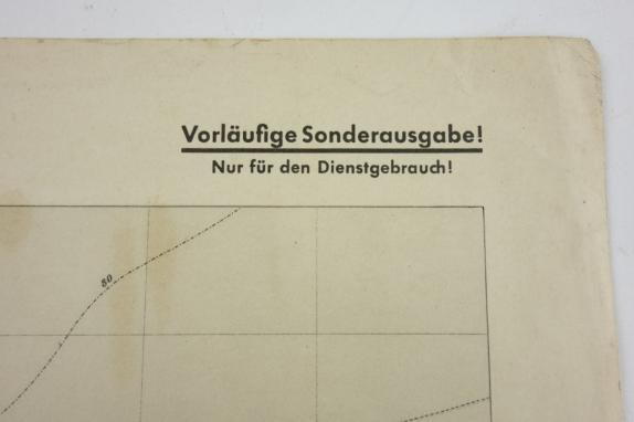 German Mapcard of 'Smouseduintjes' Holland