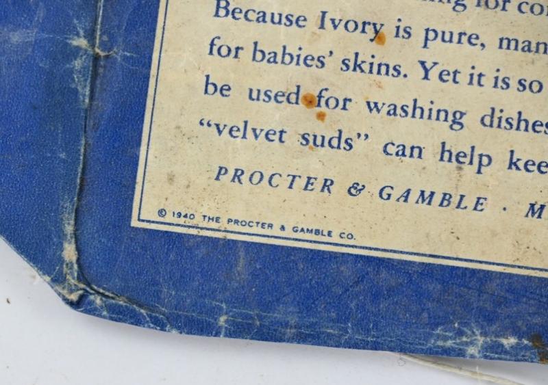 US WW2 Ivory Soap Wraping Paper