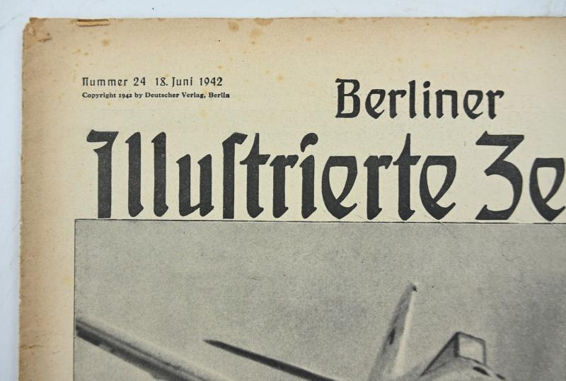German Berliner Illustrierte Zeitung Newspaper 1942
