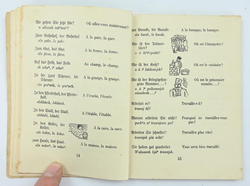 German POW Language Pocket Book