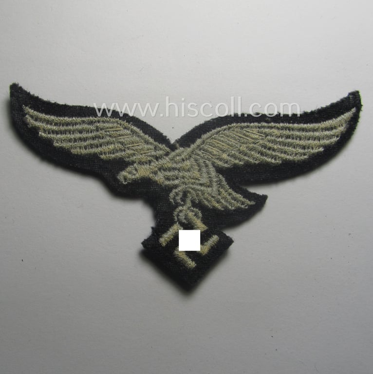 Minimally used- ie. worn, WH (Luftwaffe) EM- (ie. NCO-) pattern breast-eagle