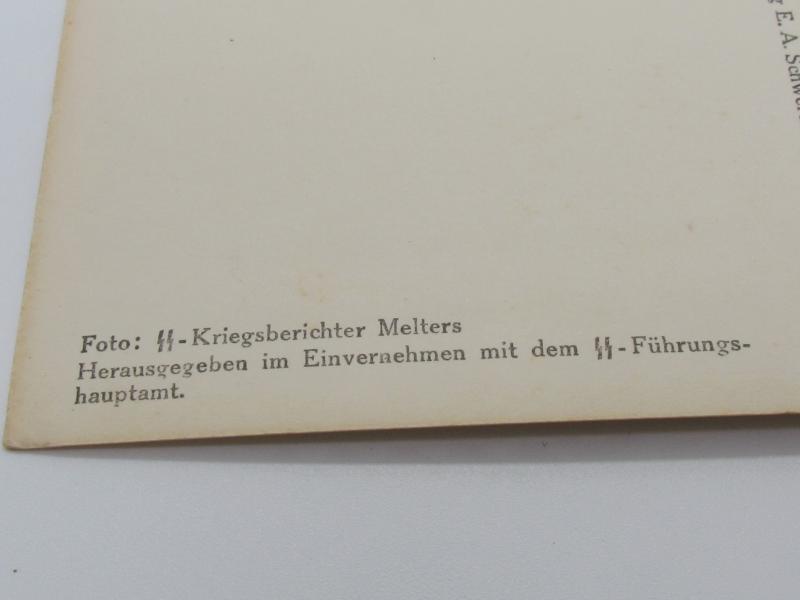 Postcard : Unsere Waffen-SS