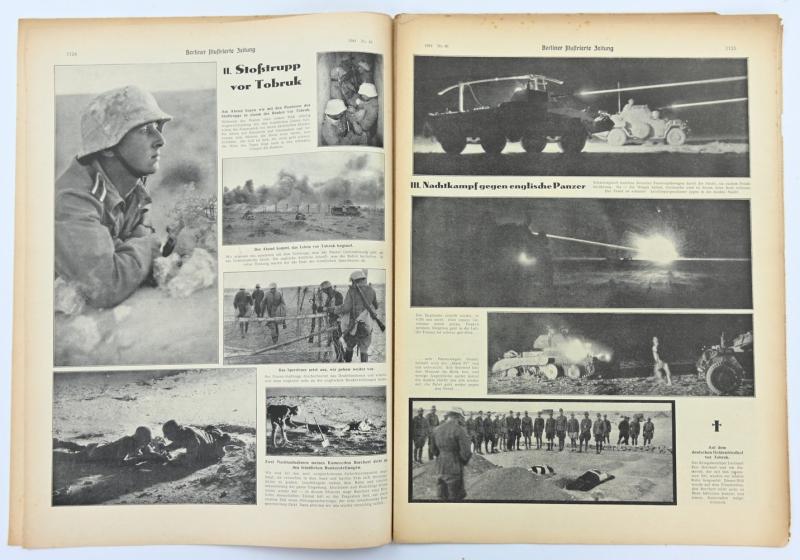 German Berliner Illustrierte Zeitung Newspaper 1941