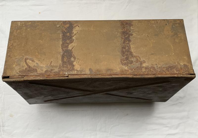 German Armored Vehicle MG34/42 Ammo. Drum Case