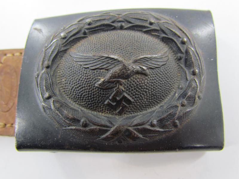 Luftwaffe steel belt buckle by F.W. Assmann & Söhne