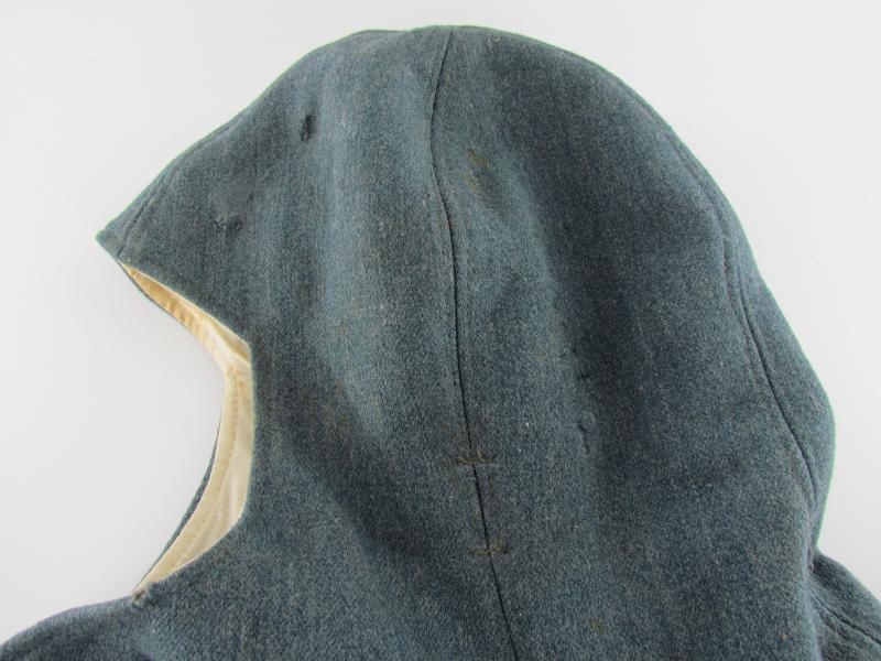 1ST Model Luftwaffe Winterhood in Blue Wool