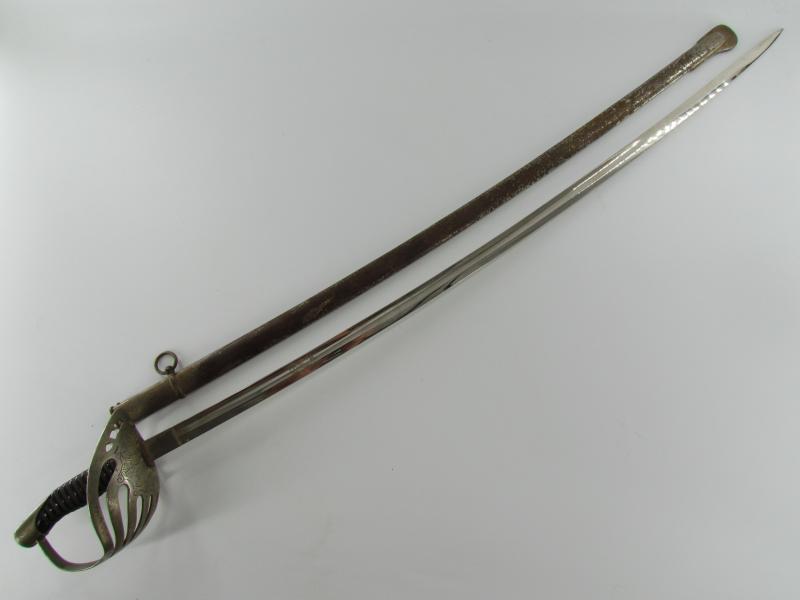 A German-Made Dutch Model 1895 Officers Cavalry Sword
