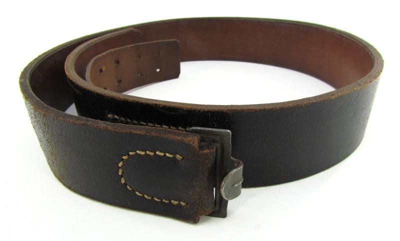 German Leather Equipment belt