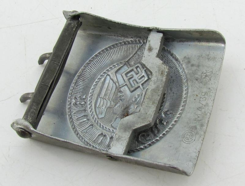 Hitler Youth Belt Buckle RZM M4-39 ( “Crank Catch”)