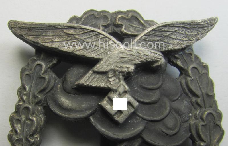 Luxuriously-styled, WH (LW) 'Erdkampfabzeichen' by: 'Rudolf Karneth'