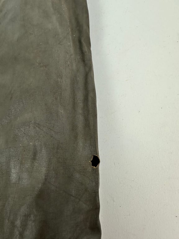 Complete Wehrmacht gascape with pouch