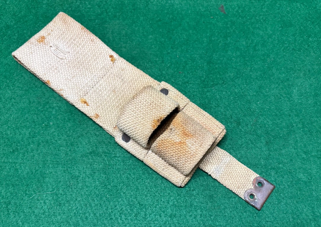 1908 Pattern Web Equipment Second Issue bayonet Frog Dated 1914