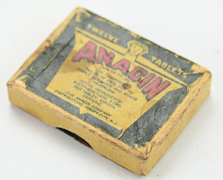 US WW2 Anacin Tablets
