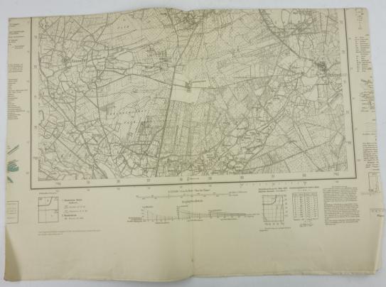 German Mapcard of 'Buurse' Holland